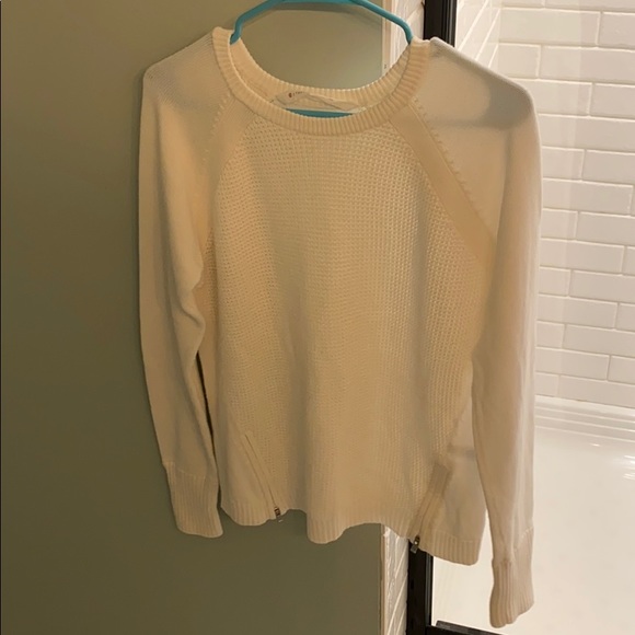 Athleta White Sweater - Picture 1 of 3